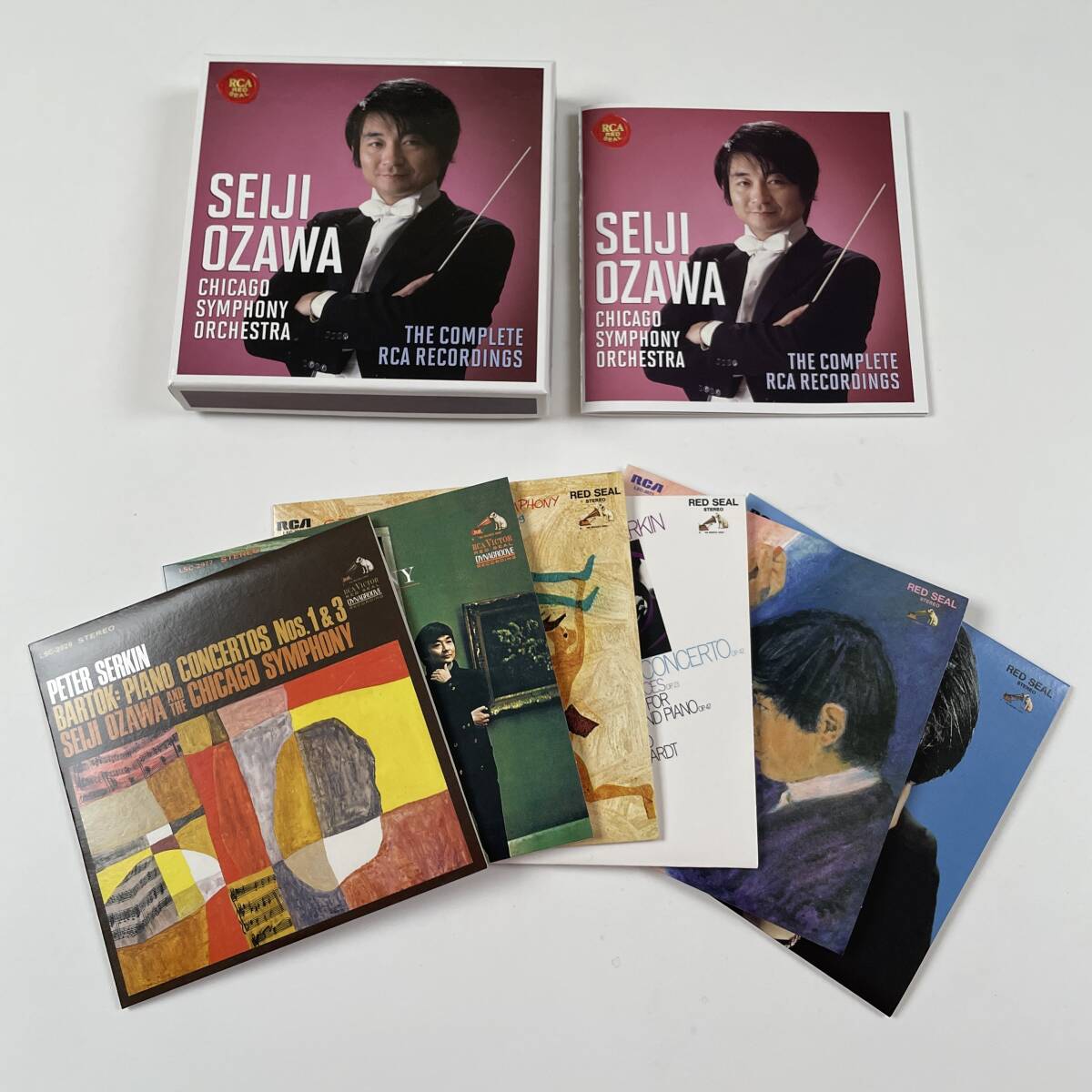 小澤征爾＆シカゴ交響楽団/RCA録音全集/Seiji Ozawa & The Cicago Symphony Orchestra/The Complete RCA Recordings/中古CD_画像4