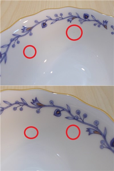 Noritake/ノリタケ ブルーソレンティーノ カップ＆ソーサー 4562 カップ 口径:約10cm 高さ:約5cm ソーサー 直径:約14.5cm 高さ:約2cmの画像9