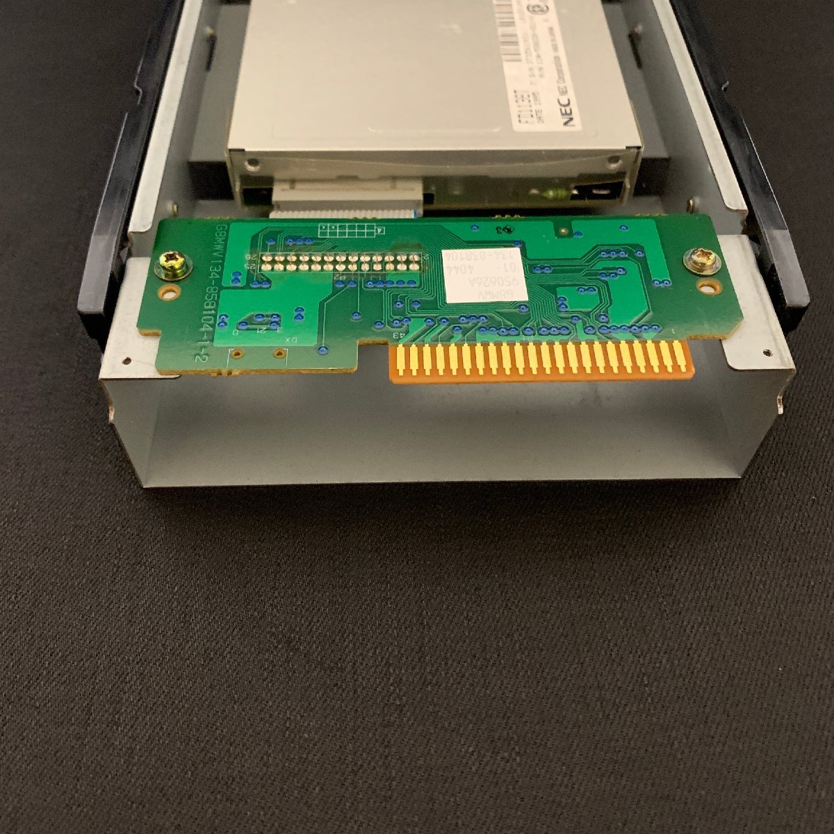 K871　NEC　PC-FD321F　ファイルスロット用　3.5インチフロッピーディスクドライブ　　整備済　動作確認済_画像4