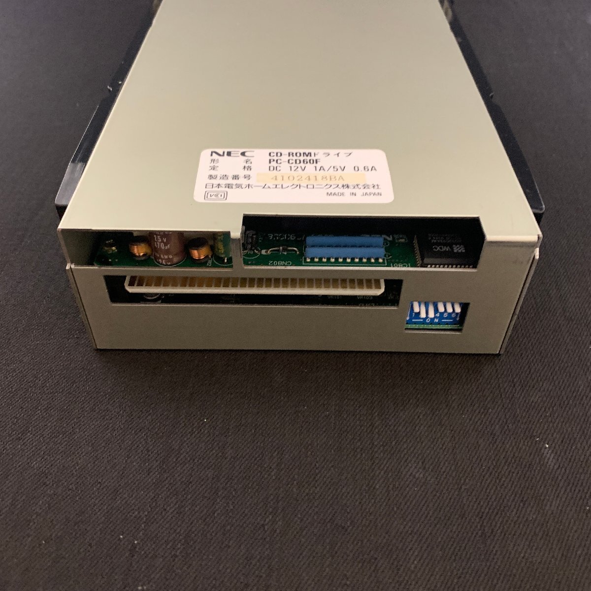K887 NEC PC-CD60F ファイルスロット 内臓用CD-ROM  メンテナンス、動作確認済の画像4
