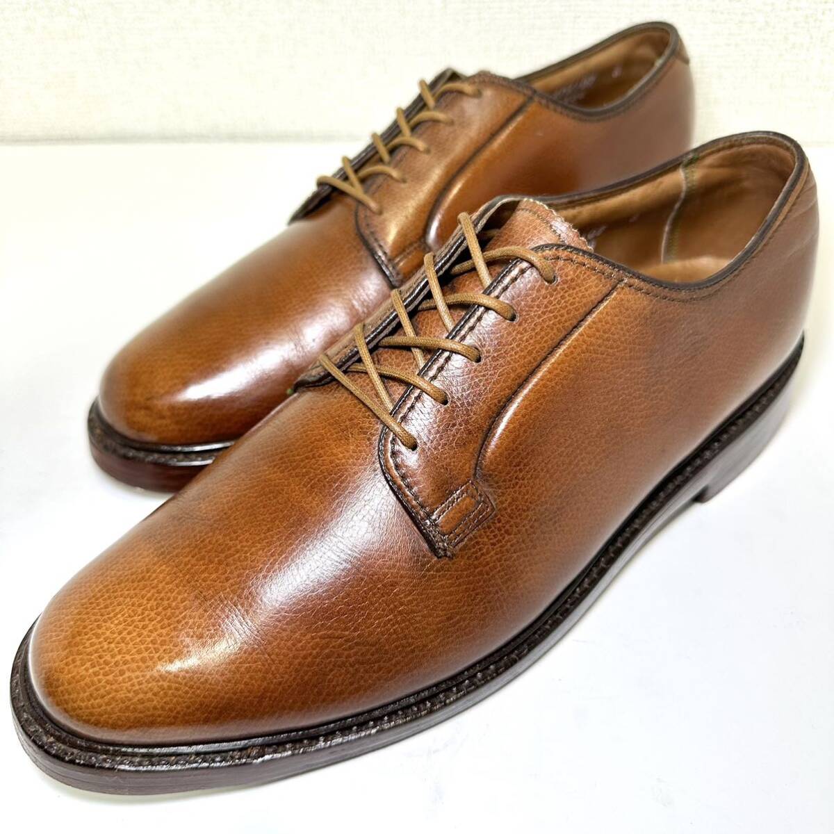 即決/70s/美品 FLORSHEIM(フローシャイム)プレーントゥ/革靴 即決/70s/美品 FLORSHEIM(フローシャイム)プレーントゥ/革靴