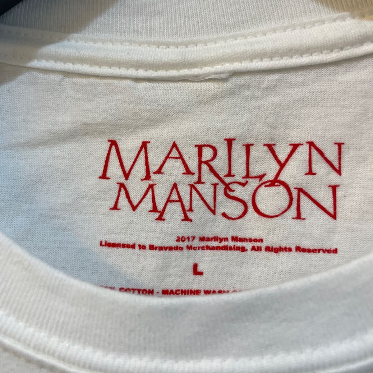 マリリンマンソン　バンドTシャツ 新品未使用　サイズL _画像3