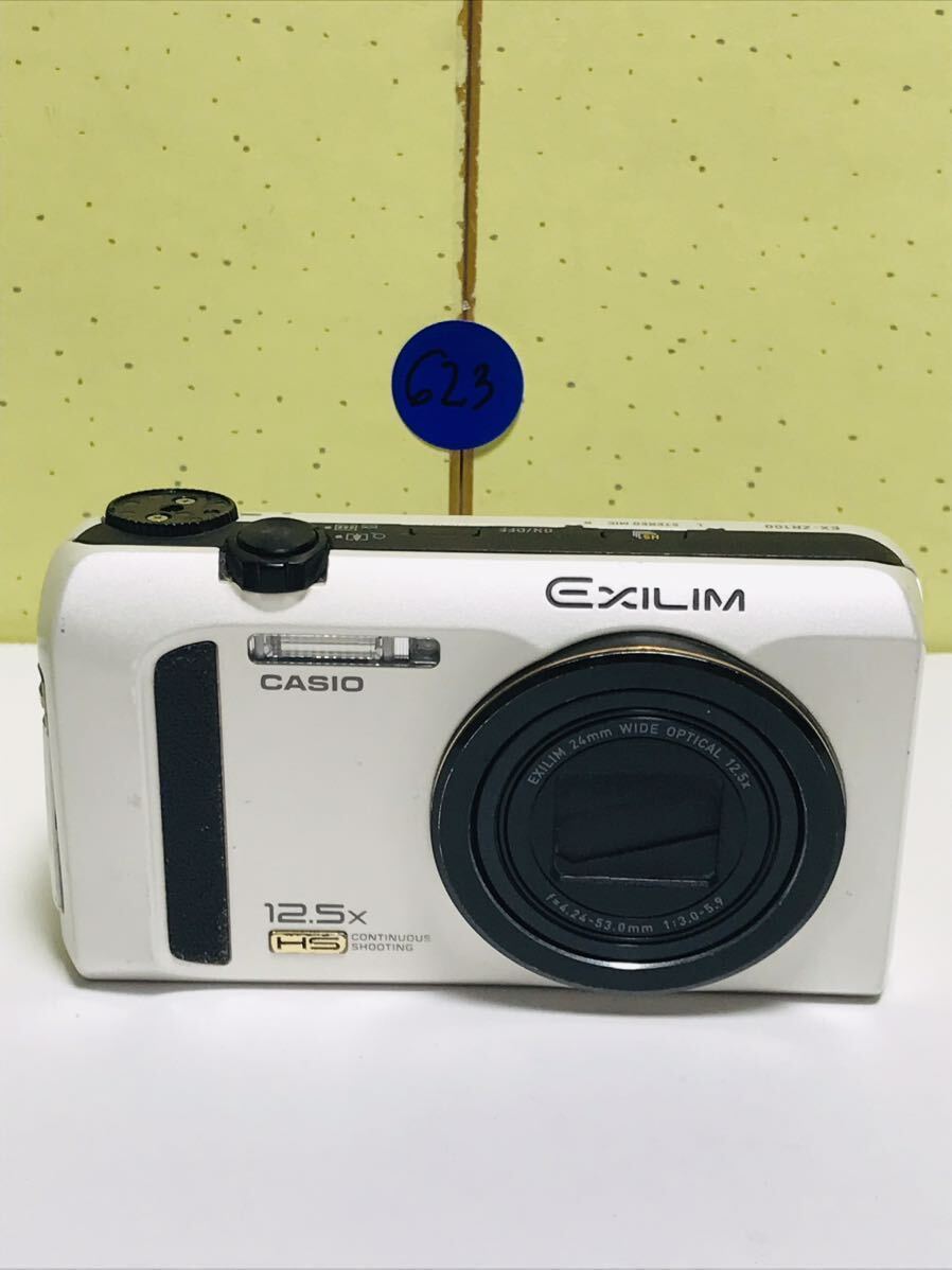 CASIO カシオ EXILIM エクシリム HS EX-ZR100 コンパクト デジタル カメラ 12.5 x 動作確認済み_画像3