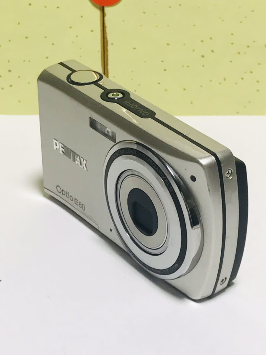 PENTAX digital camera Optio E80 compact digital camera fixation postage price 2000