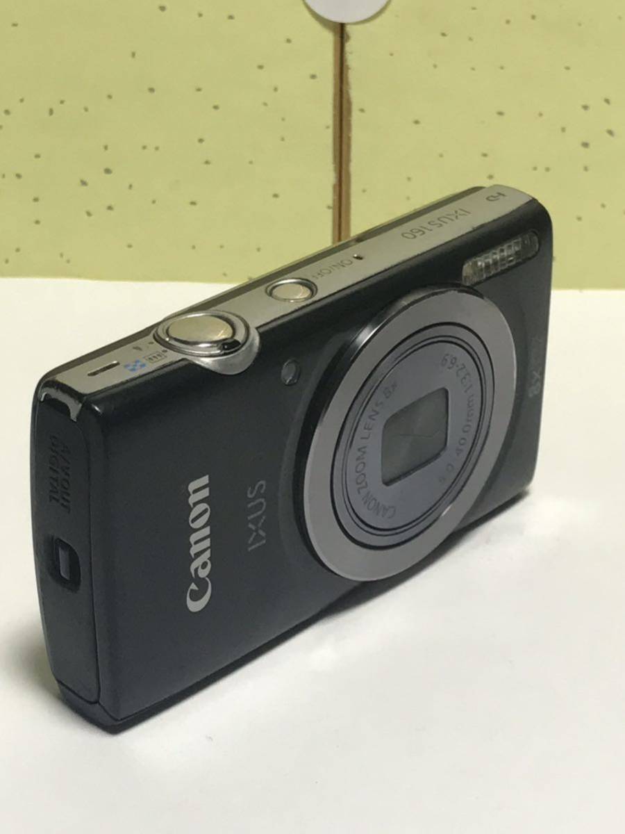 Canon キヤノン IXUS 160 HDコンパクトデジタルカメラ PC 2197 動作確認済み _画像3