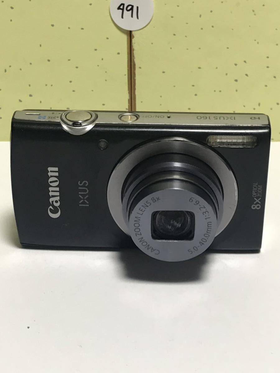 Canon キヤノン IXUS 160 HDコンパクトデジタルカメラ PC 2197 動作確認済み _画像10