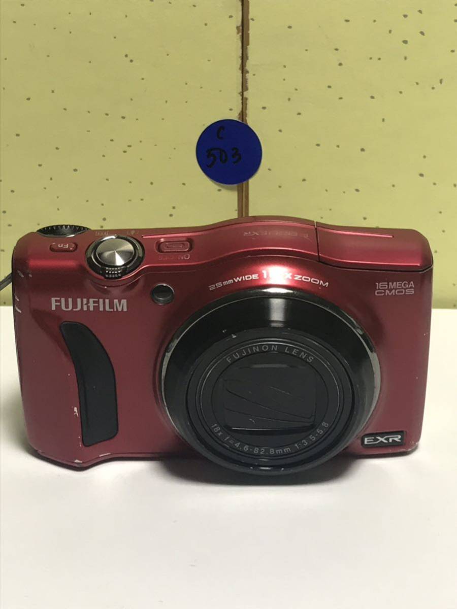 FUJIFILM 富士フイルム FINEPIX コンパクトデジタルカメラ F820EXR 25mm WIDE 18X ZOOM 固定送料価格 2000_画像1