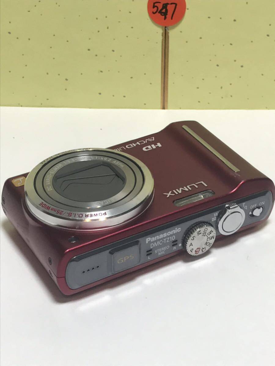Panasonic パナソニック LUMIX DMC-TZ10 POWER O.I.S. 12x AVCHD Lite HD コンパクトデジタルカメラ 動作確認済みの画像3