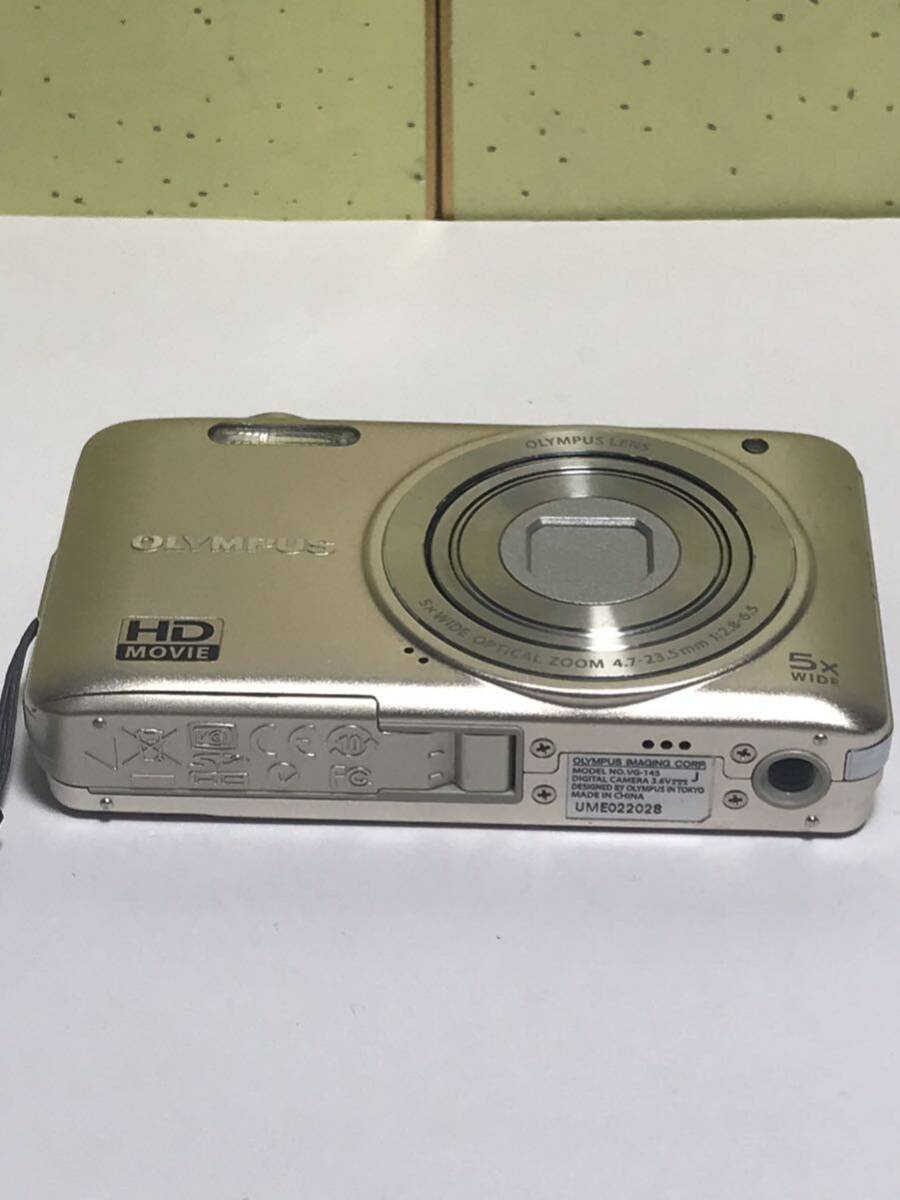 OLYMPUS オリンパス VG-145 コンパクトデジタルカメラ 5xWIDE 動作確認済み_画像6