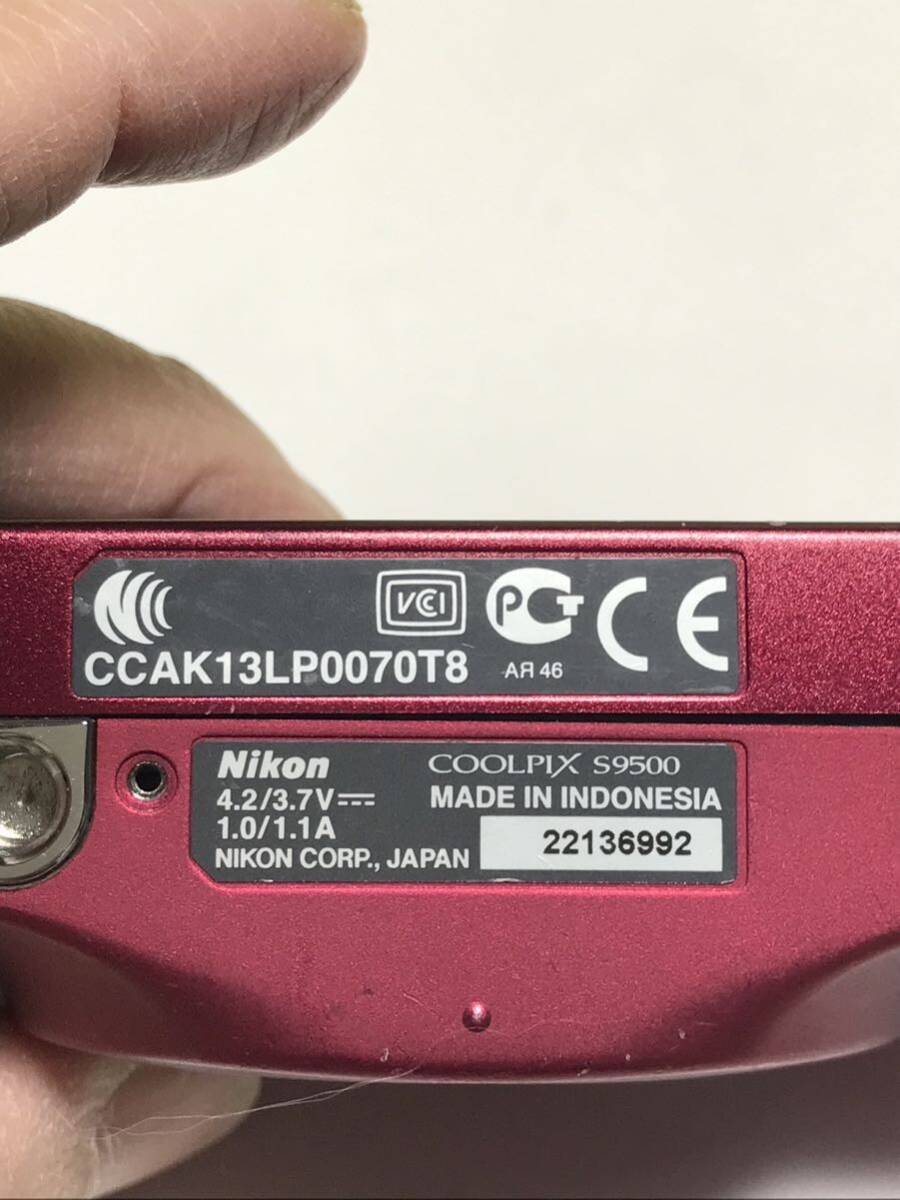 Nikon ニコン COOLPIX S9500 WiFi GPS 22x WIDE コンパクトデジタルカメラ 固定送料価格 2000_画像10