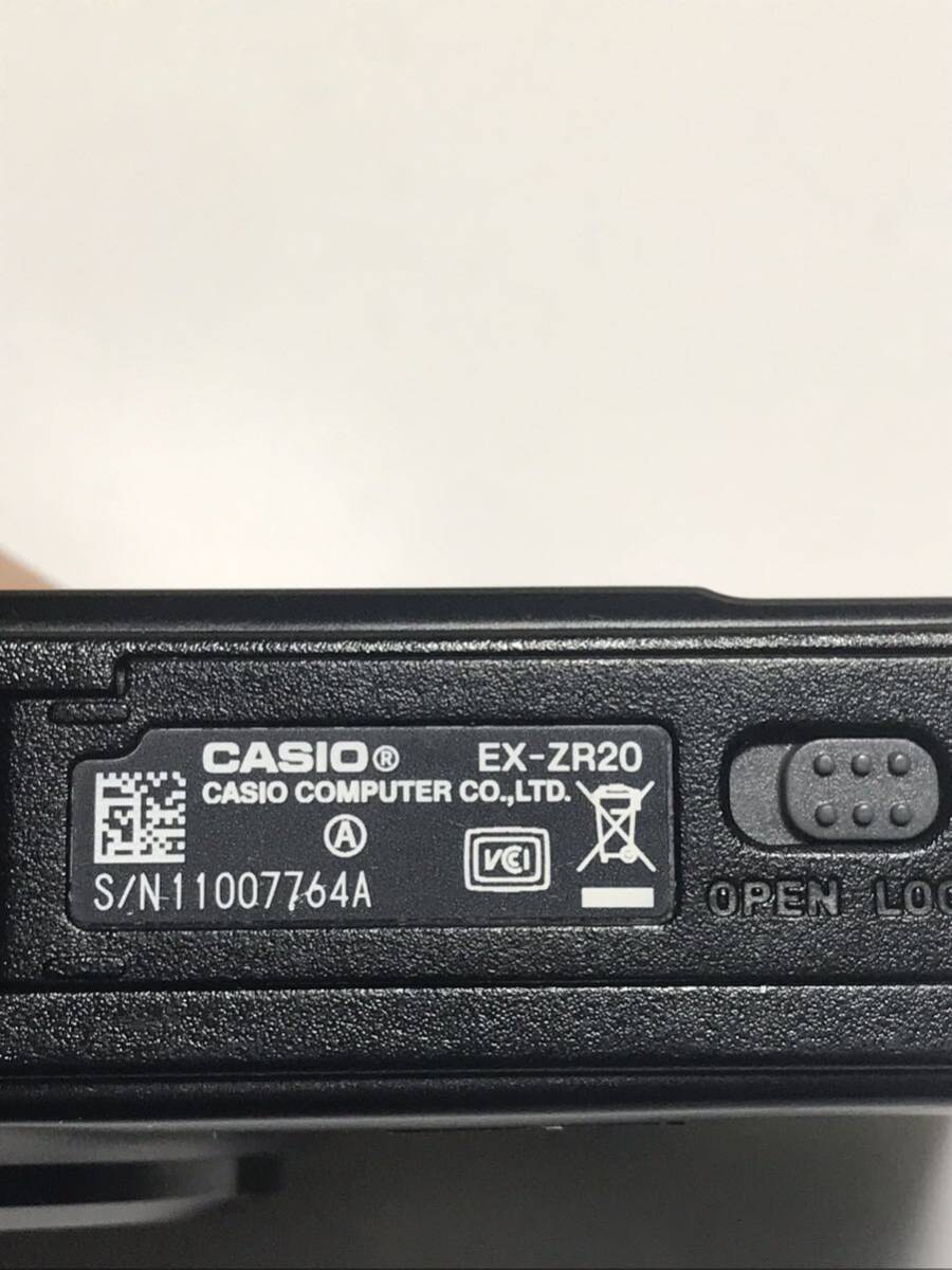 CASIO カシオ EXILIM HS エクシリム EX-ZR20 25mm WIDE OPTICAL 8x コンパクト デジタル カメラ の画像10