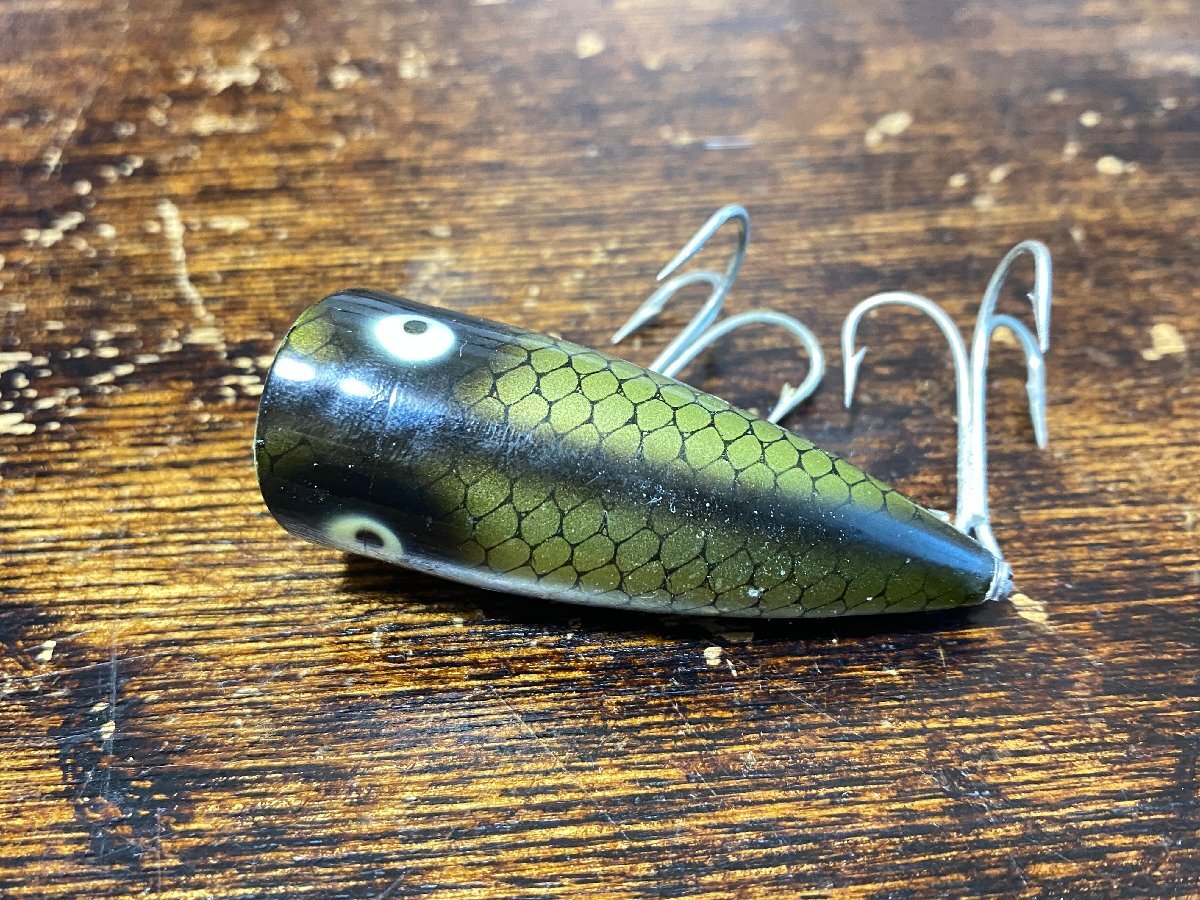 80's Heddon Chugger JR. オールド!! 吹き目!! BB!! 美品!! 1980年代!!/オールドへドン ベビーチャガー ビンテージ オールドタックル_画像2