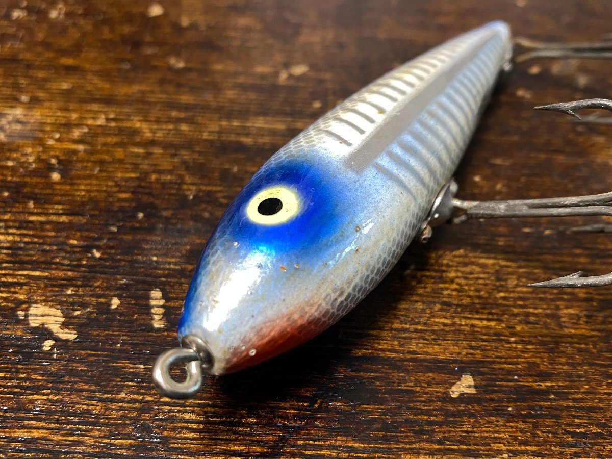 60's Heddon ZARAGOSSA オールド!! ウッド!! 書き目!! 1960年代!!/オールドへドン ザラゴッサ ビンテージ オールドタックル_画像6