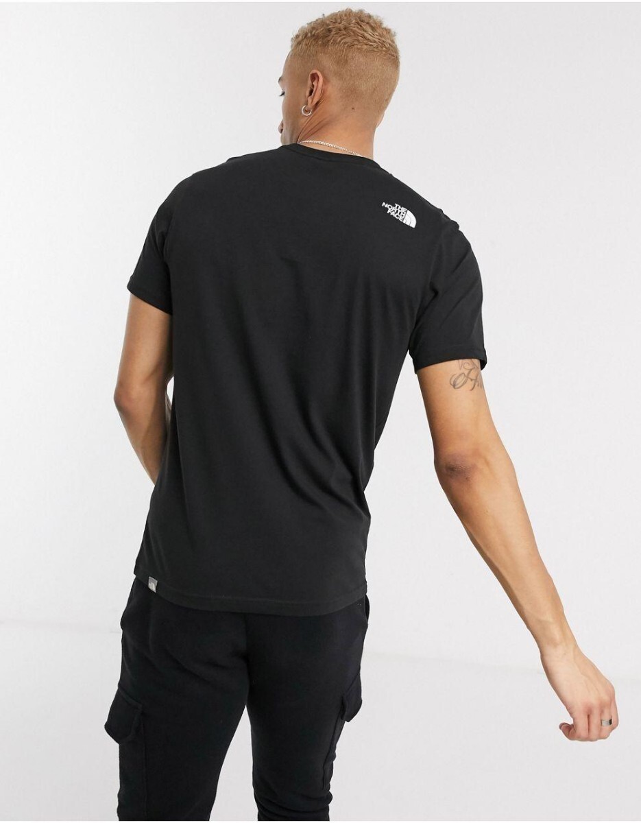 THE NORTH FACE ノースフェイス tシャツ 半袖 トップス 人気 ボックスロゴ 黒 ブラック NSE 海外Lサイズの画像5