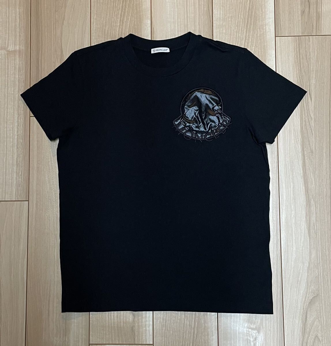［新品同様］モンクレール　レディース　ブラック　Tシャツ　M