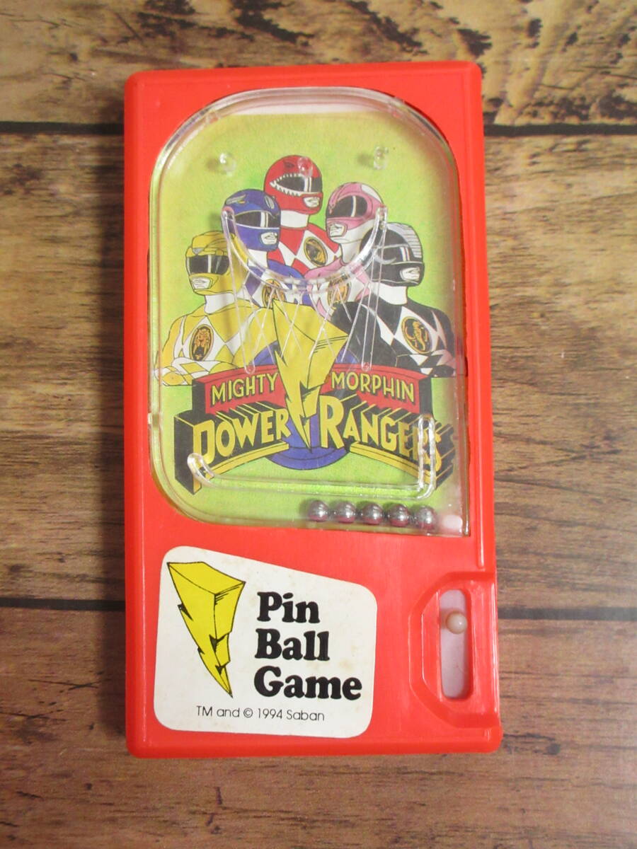  Power Ranger pin ball game 