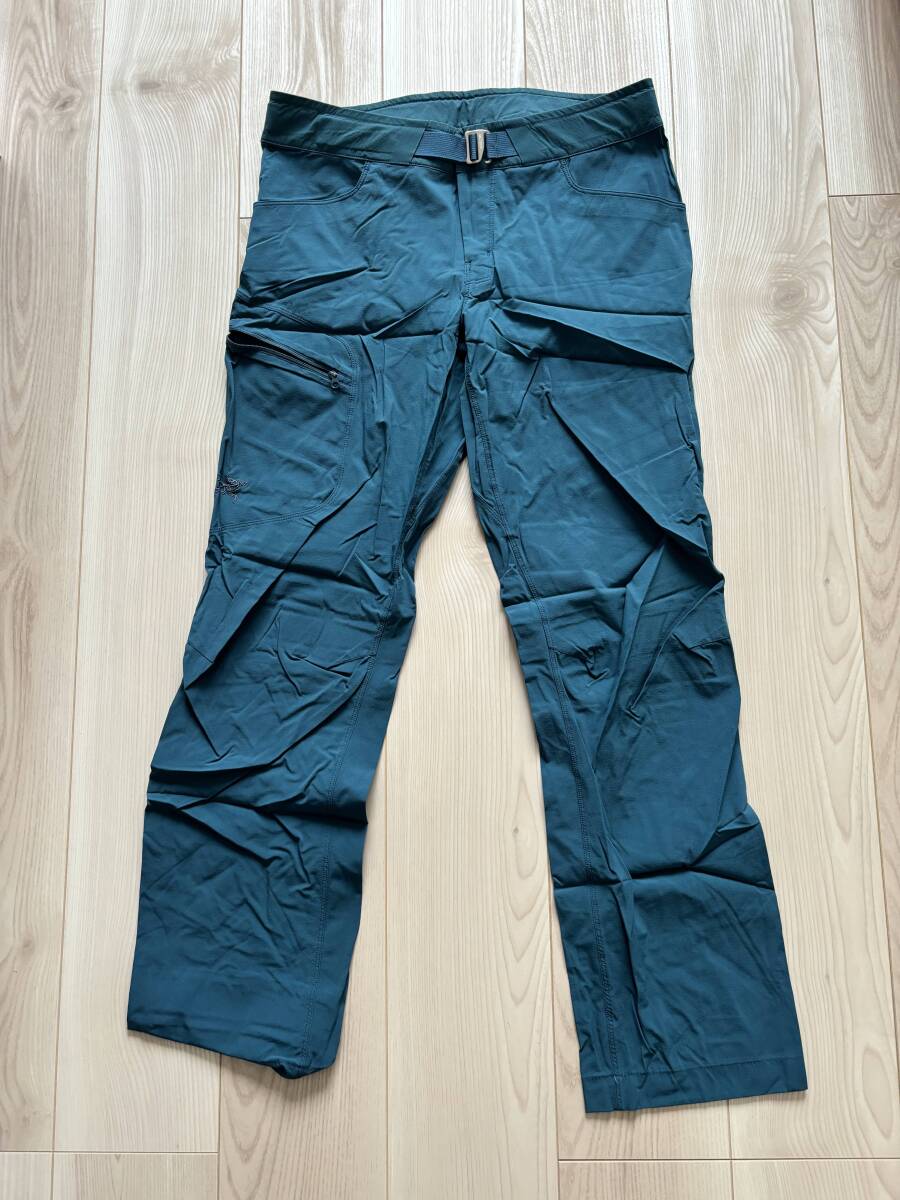 アークテリクス・レフロイパンツ・青緑色・W32・旧モデル・裾上げ済 / ARC'TERYX LefroyPants