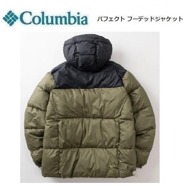 columbia コロンビア パフェクトフーデッドジャケット グリーン 海外L(日本XL相当)　WJ9792　メンズ　アウター　保温　撥水　アウトドア