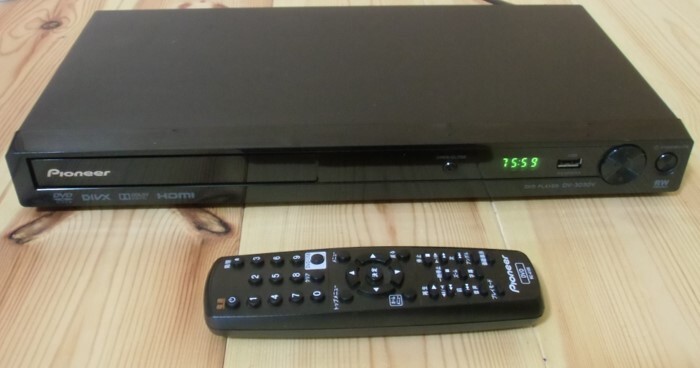 再生確認済 DVDプレーヤー Pioneer DV-3030V リモコン付 (HDMI出力端子/USB端子/デジタル音声出力端子搭載)の画像1