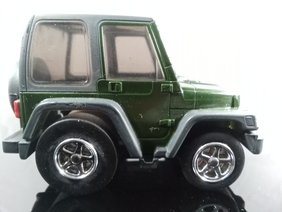 チョロQ JEEP WRANGLER スタンダードエンジン 2007　TOMY/TAKARA/No.51/CHORO-Q/ブリティッシュグリーン/ルース/プルバックカー/タカラ_画像5