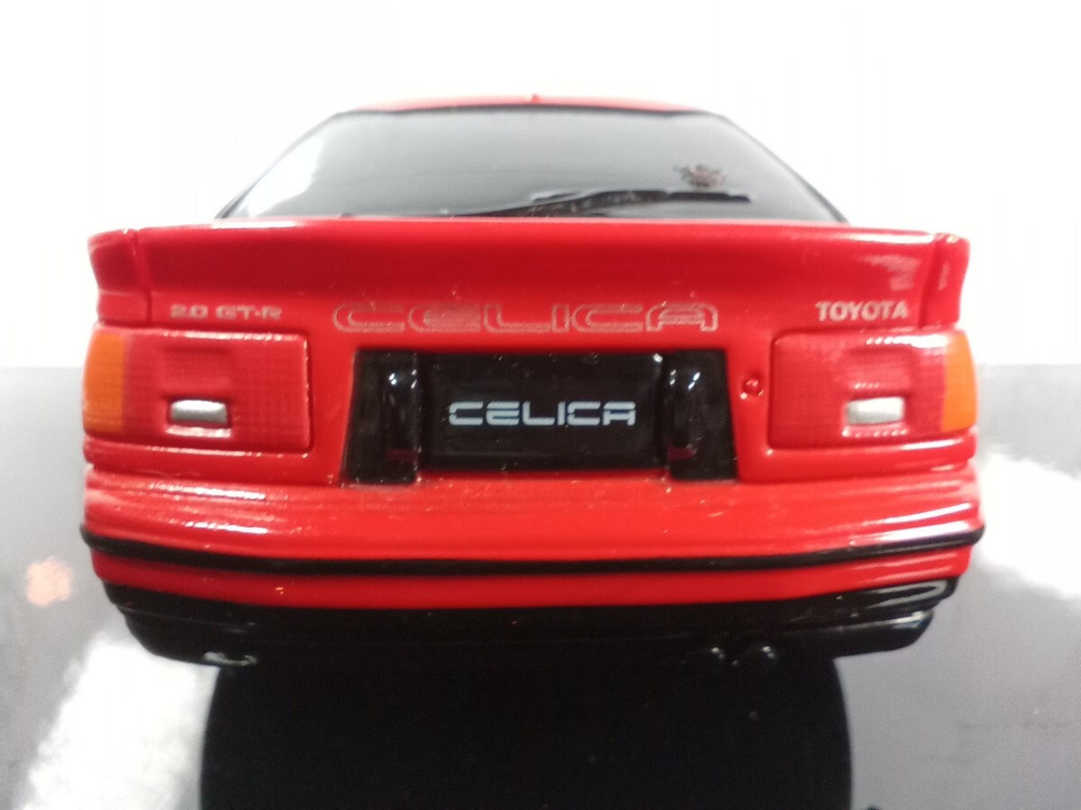 トヨタ セリカ2000GT-R リアガラスにダメージあり 赤2 プルバックカー 箱なし ドライブタウン/アットカー/@carの画像6