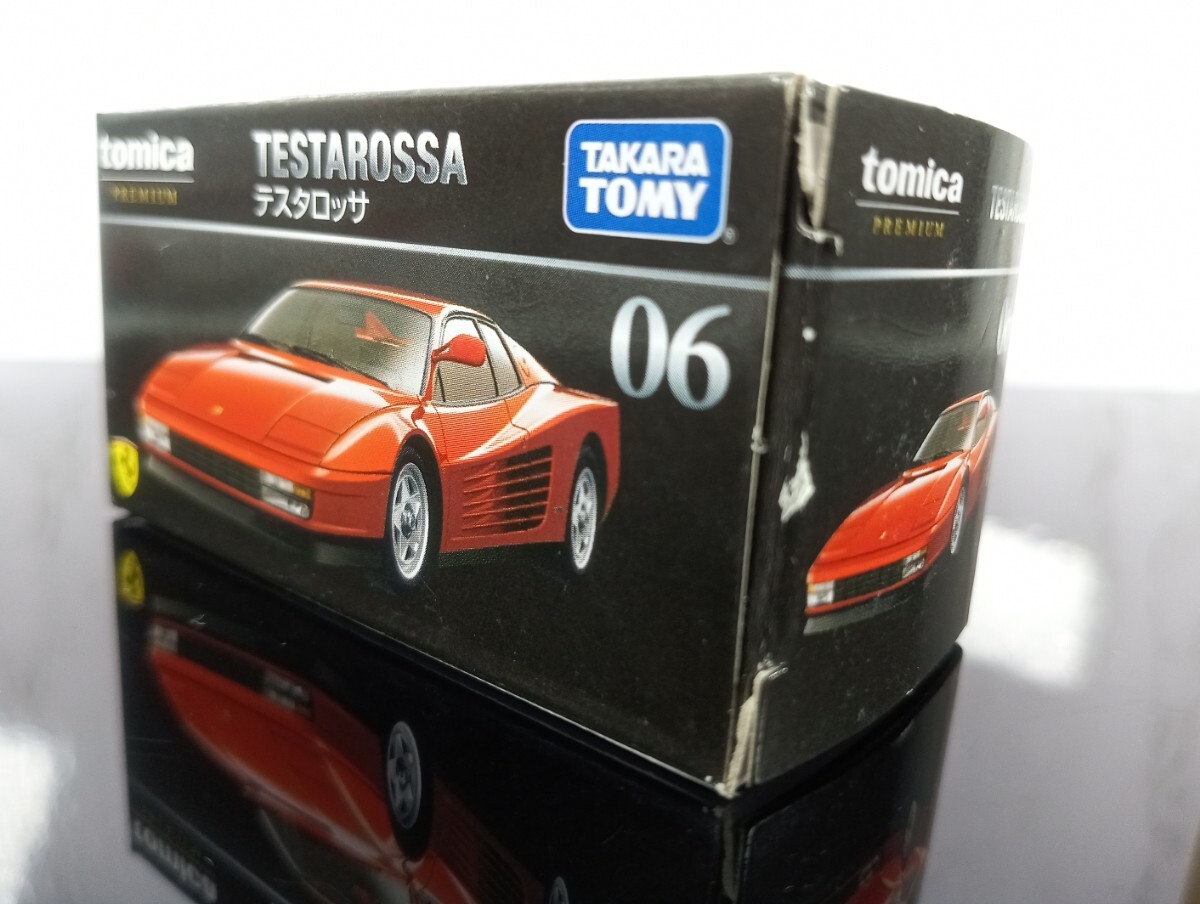 トミカプレミアム フェラーリテスタロッサ 開封品　No.06 S=1/61 2018 FERRARI TESTAROSSA_画像8