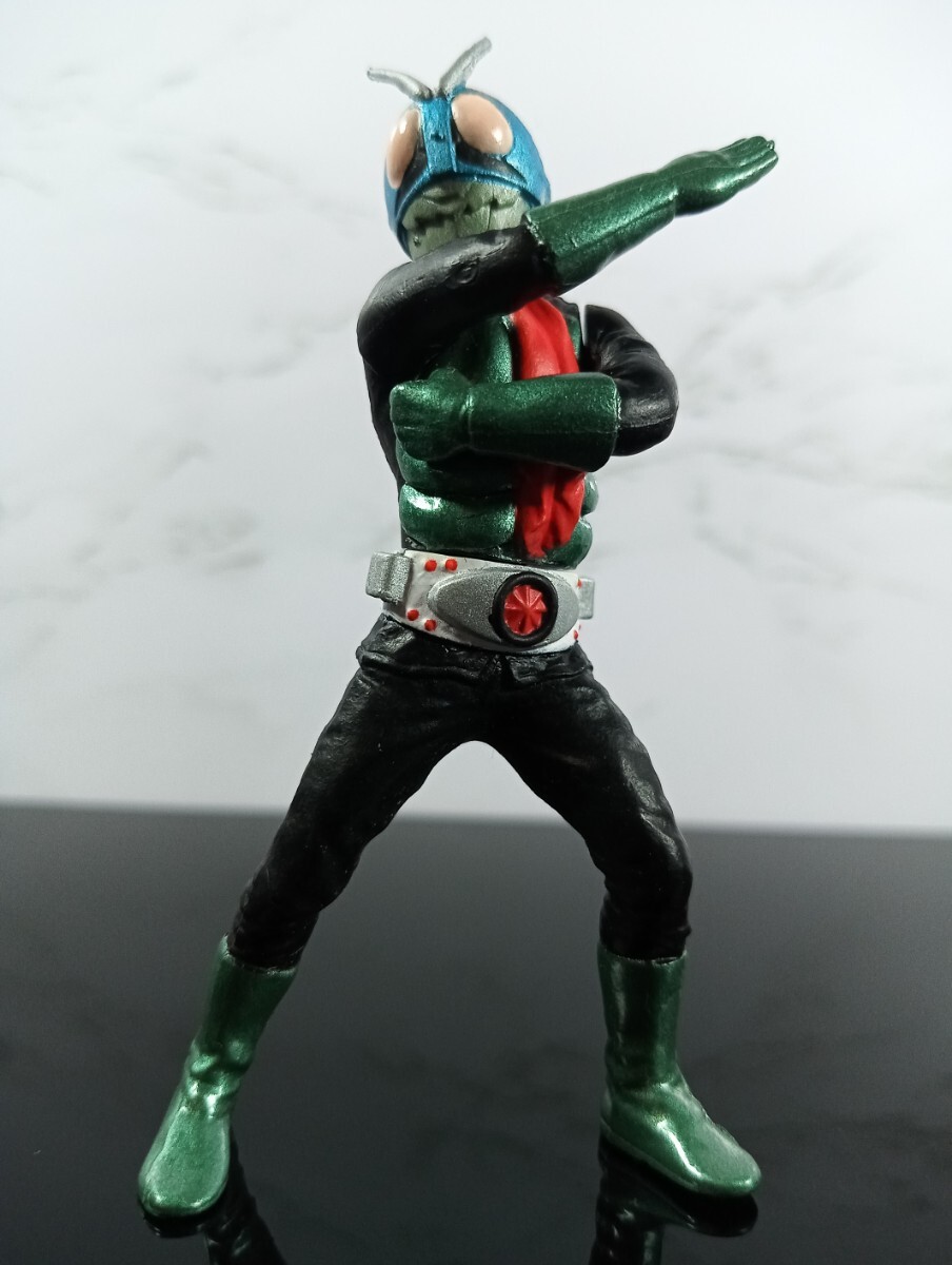  Kamen Rider HG серии Kamen Rider старый 1 номер gashapon / sofvi фигурка /.... мужчина сборник / Bandai 