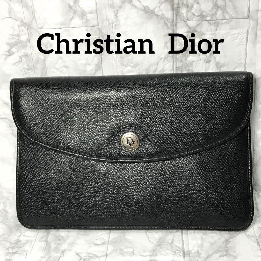 Christian Dior ディオール　クラッチバッグ ブラック