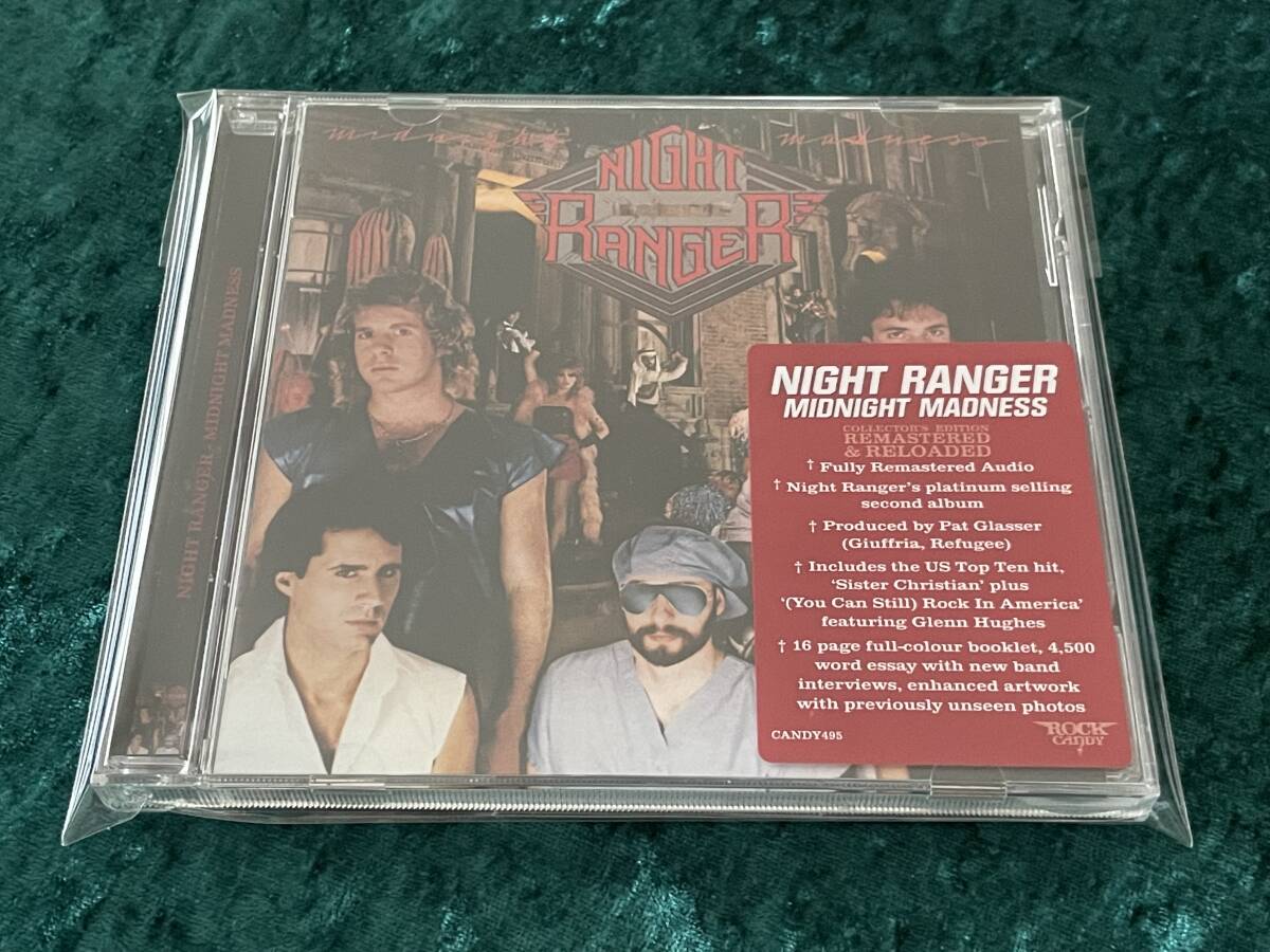 ★NIGHT RANGER★MIDNIGHT MADNESS★CD★REMASTERED & RELOADED★リマスター★ナイト・レンジャー★ROCK CANDY★ロックキャンディ★_画像1