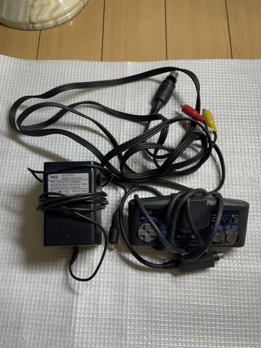 PC Engine DUO PC Engine with SUPER CD ROM2 NEC PI-TG8 本体、アクセサリー_画像7