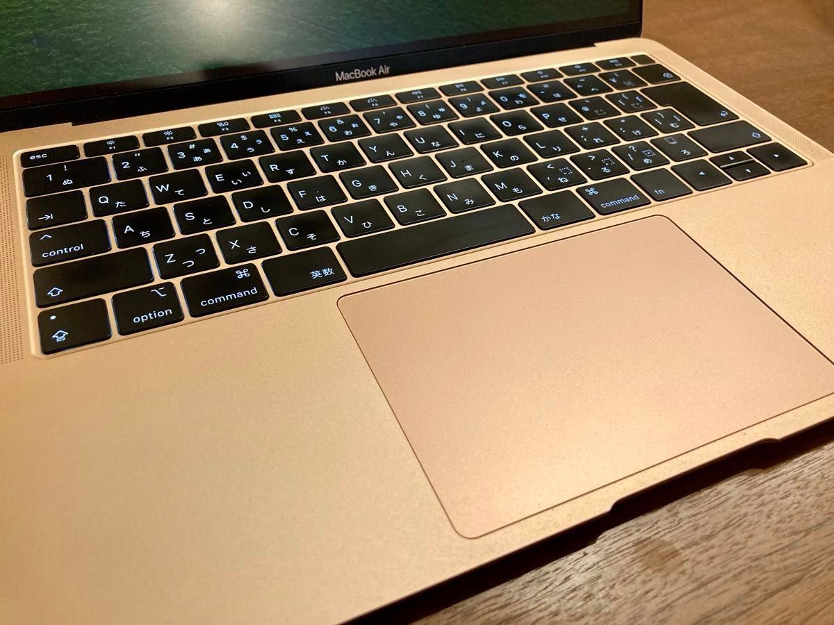 【最終値下げ】MacBook Air 2018 16GB/512GB ゴールド