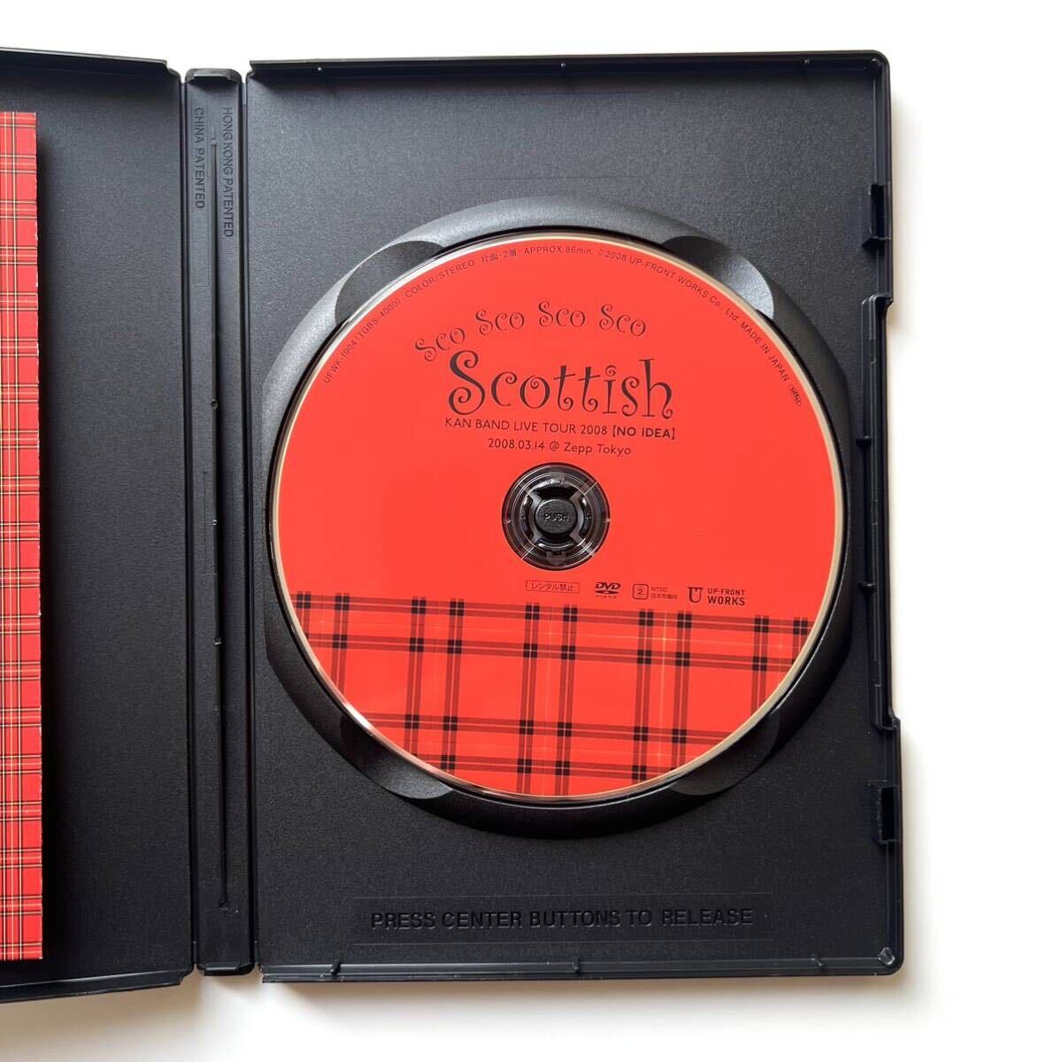 【ほぼ新品】KAN LIVE DVD『Sco Sco Sco Sco Scottish』_画像3