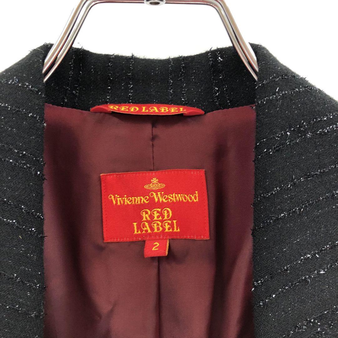 美品 Vivienne Westwood RED LABEL ヴィヴィアンウエストウッド レッドレーベル スカートスーツ ラブジャケット オーブボタン_画像5