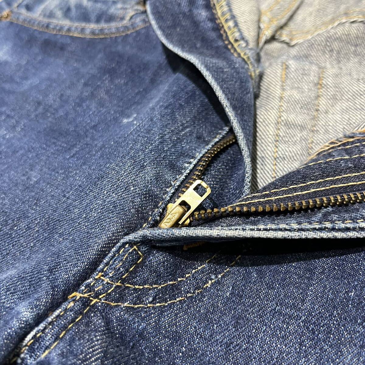 極上 1960s Levi's 505 big E 濃紺 ノンリペア リーバイス Vintage ヴィンテージ W32 501xx 66前期 66後期 赤耳 60年代 60s_画像7