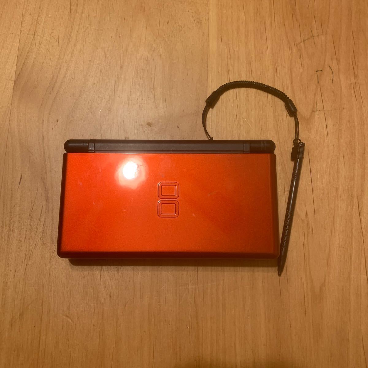 DS Lite 充電器付 ニンテンドー ゲーム機 カセット読み込み確認済 レッド _画像6