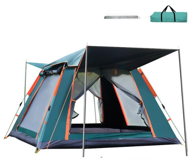 特価★テント キャンプ用品 大型テント 4-5人用 ヤー アウトドア レジャー用品 ファミリーラージテントスペースの画像4