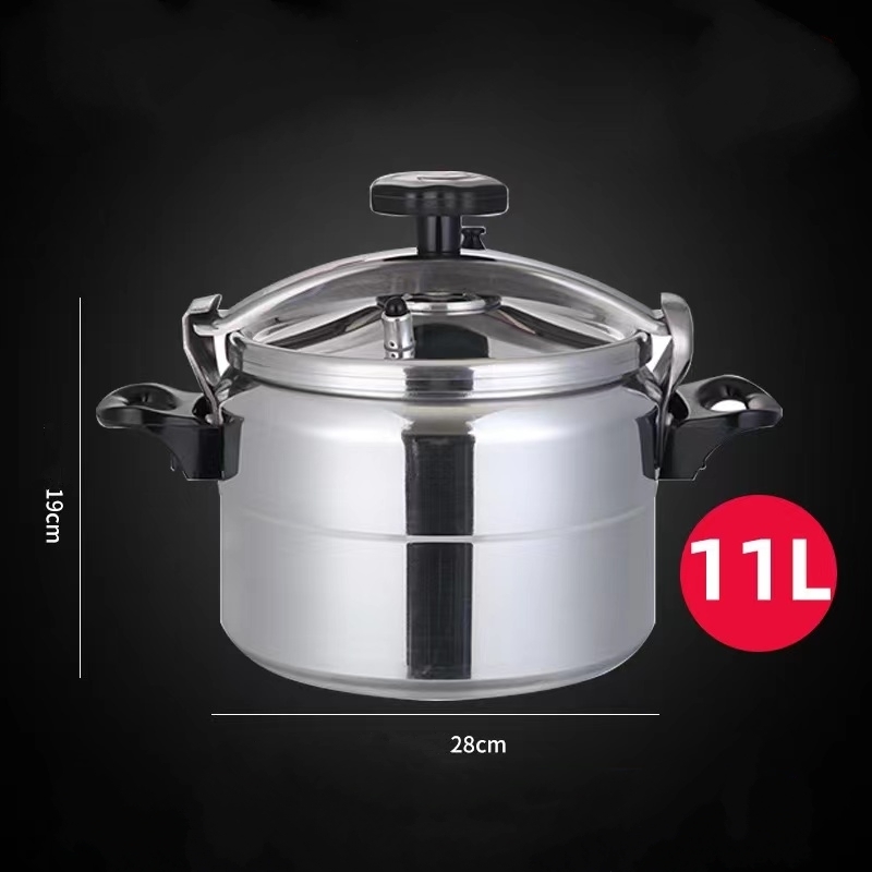  new arrival * high quality super practical use safety explosion proof direct fire pressure cooker business use pressure cooker stainless steel high capacity pressure cooker business use home use 11L