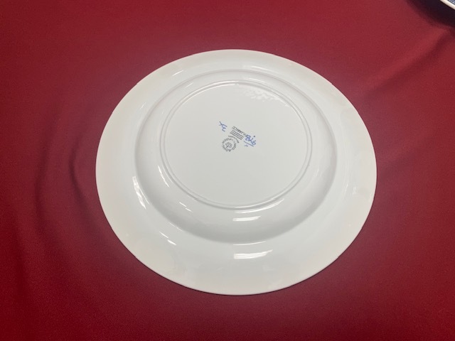 ※56732 ROYAL COPENHAGEN トランクウェーバー プレート2枚セット 直径約25.1cm 箱入り 未使用 個人保管品_画像3