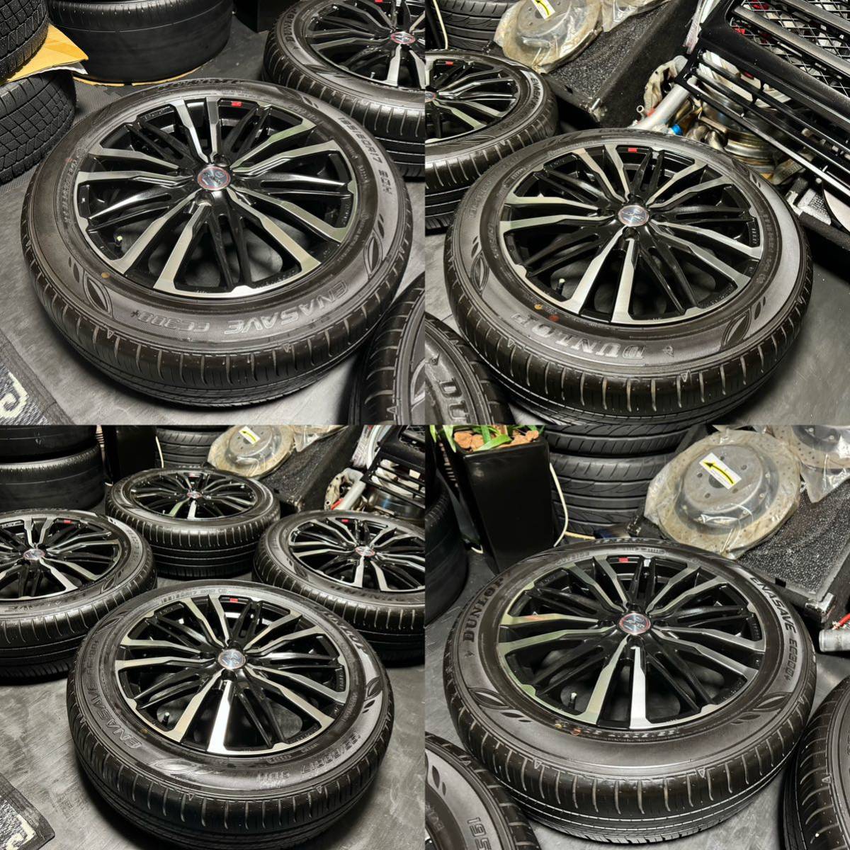 （2022年製 ENASAVE EC300＋ ライズ ロッキー ガソリン車用） 共豊 AME ENKEI SMACK 17インチ 6J＋40 PCD100 4穴 195/60R17_画像3