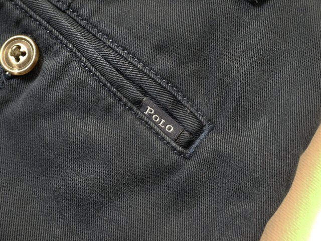 Polo Ralph Lauren　ラルフローレン　ツータック　チノパンツ　正規品　W34　トラウザー　カーキパンツ　テーパード　スラックス_画像7