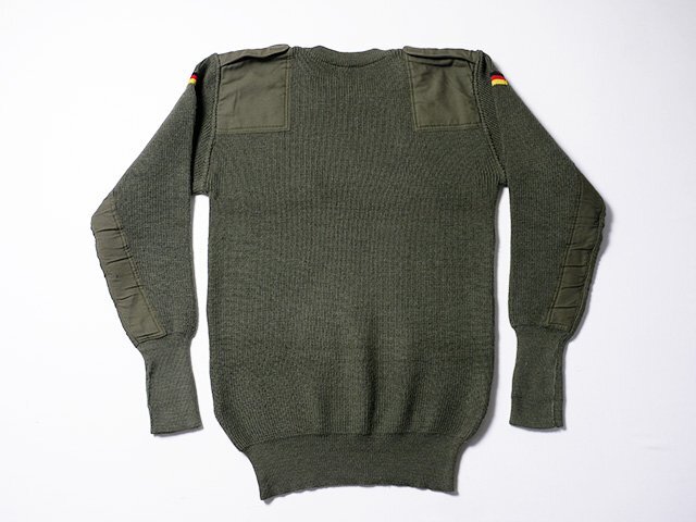オールド◆ ドイツ軍 コマンドセーター サイズ48 ミリタリー ウール ニット セーター コンバットセーターの画像2