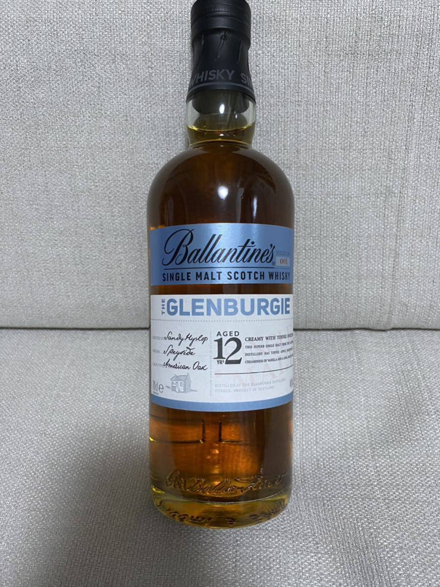 Ballantines バランタイン シングルモルト グレンバーギー12年 スコッチウイスキー 700ml 40% 未開封品　グレンバーギー　Glenburgie_画像3