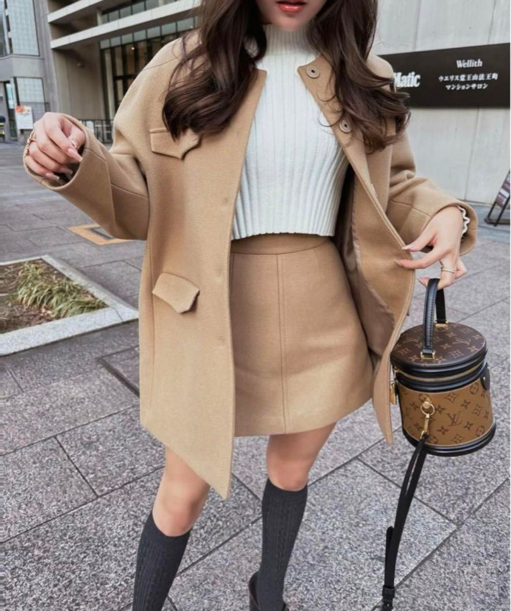 Sheller シェリエ ノーカラーコート 新品|Yahoo!フリマ(旧 Sheller シェリエ ノーカラーコート 新品|Yahoo!フリマ(旧