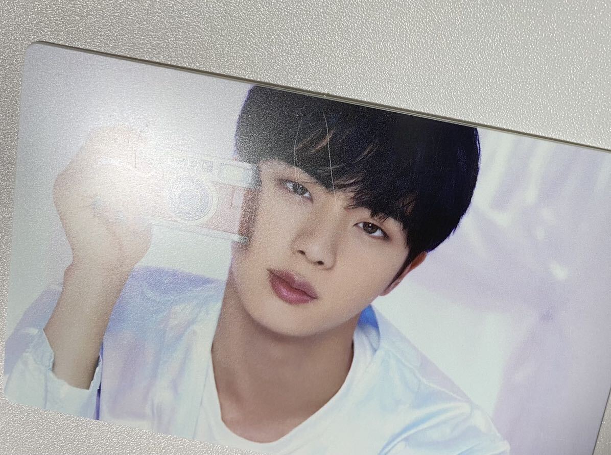 ジン BTS 防弾少年団 BE ラキドロ ラッキードロー LUCKY DRAW 未公開 トレカ JIN Photocard_画像2