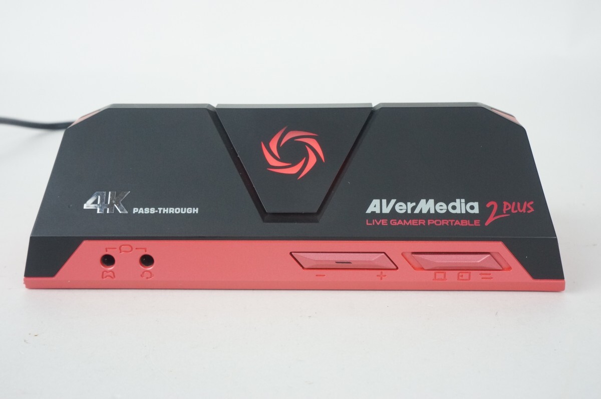 AVerMedia　Live Gamer Portable 2 PLUS　AVT-C878　HDMI　usb　PLUS　中古　４K　通電OK_通電のみ確認