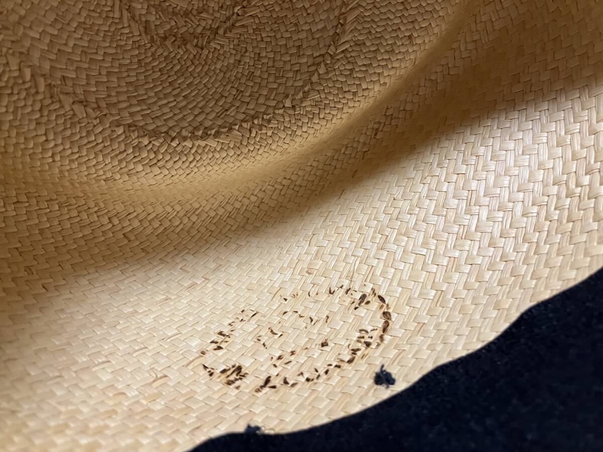 KANGOL Panama Trilby カンゴール パナマトリビティ 中折れハット/帽子 X-LARGE 中古品 アメリカ製_画像9