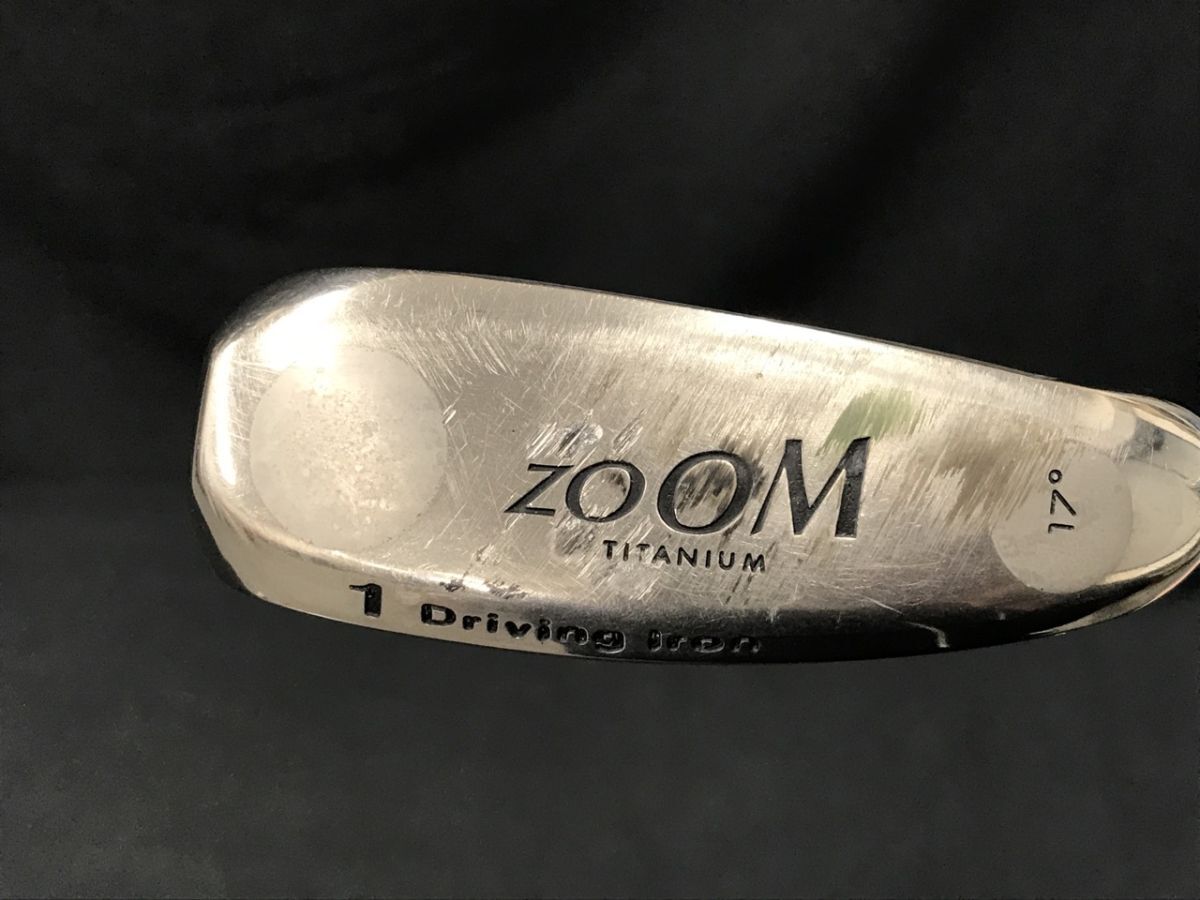 0302-103TM0 ゴルフクラブ ZOOM 1 Driving Iron 17° type 050 i PRGR M-46 右利き用　ユーティリティ ？　プロギア_女性の方が使用していたためレディース出品