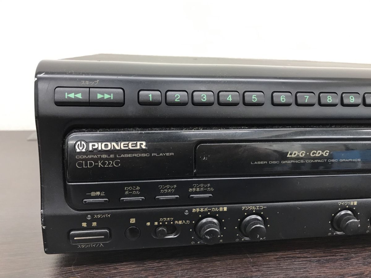 0302-115T⑨5908 CDLDプレーヤー Pioneer パイオニア CLD-K22G 