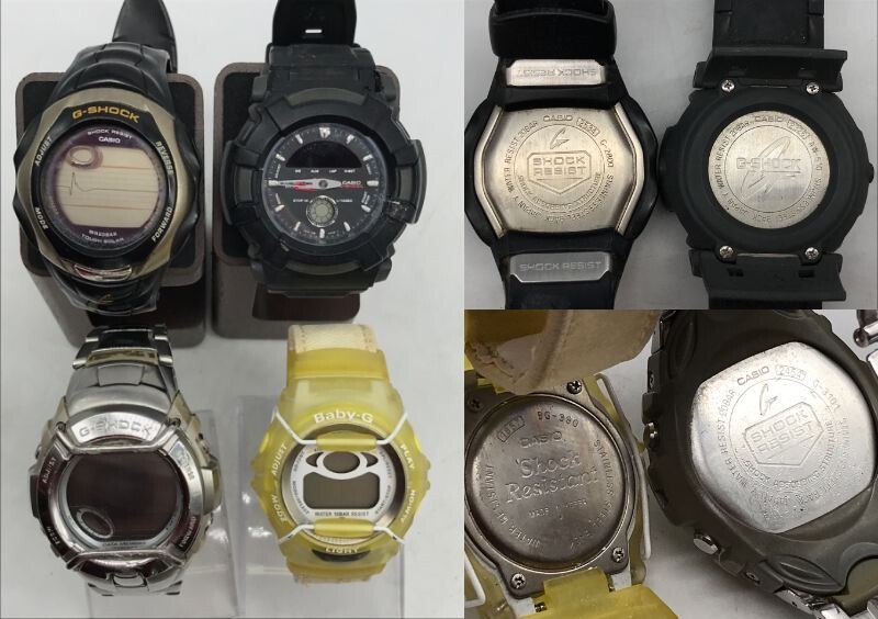 0303-101TM0 腕時計 まとめ セット SEIKO セイコー CASIO カシオ G-SHOCK EDIFICE ジャンク　多数　_画像5