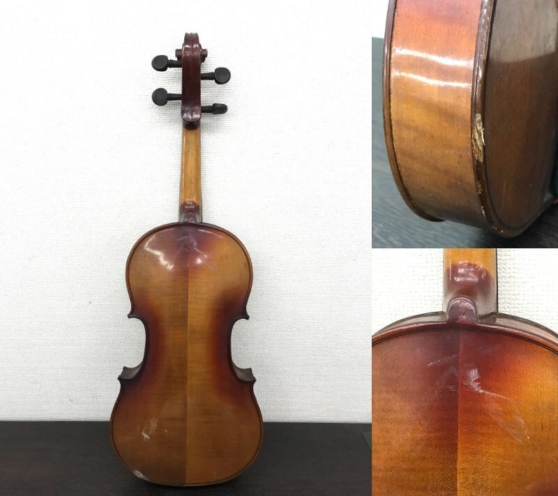 0303-122S?5954 バイオリン MIZUNO VIOLIN 4/4 No.100 NAGOYA　弦楽器　音楽_画像6